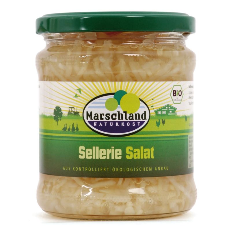 Marschland  Bio-Selleriesalat  370 ml Gl. MARSCHLAND - Produktbild