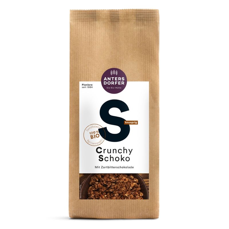 Antersdorfer - Die Bio-Mühle Bio Crunchy Schoko (mit Zartbitterschokolade) - Produktbild