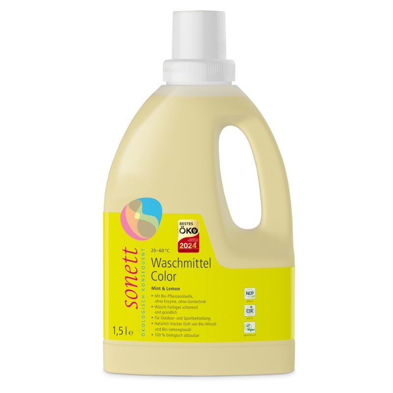 SONETT Waschmittel Color Mint & Lemon 20-60°C - Produktbild