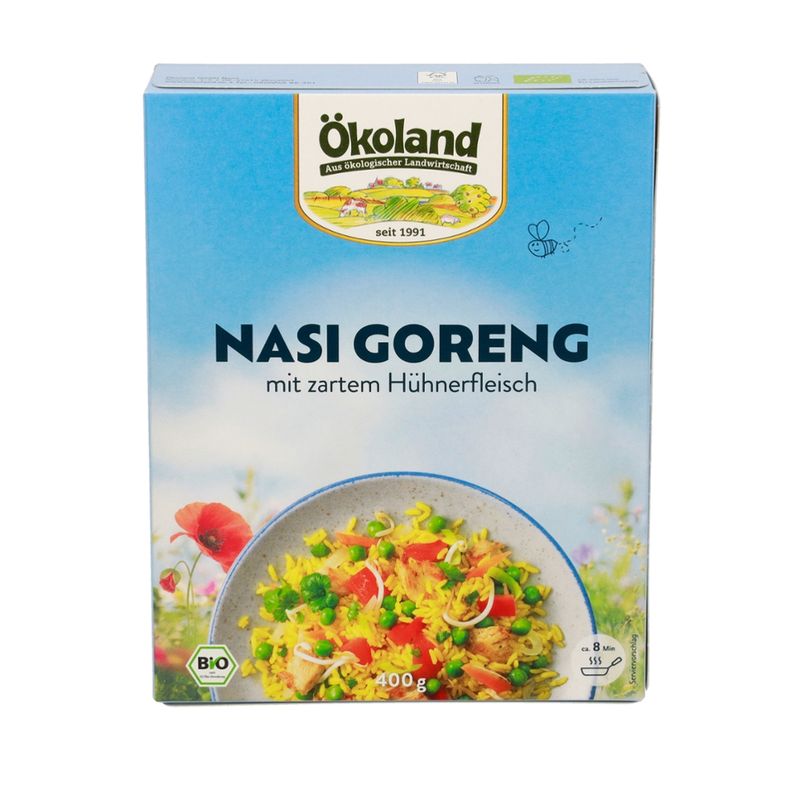 ÖKOLAND Nasi Goreng mit zartem Hühnerfleisch - Produktbild