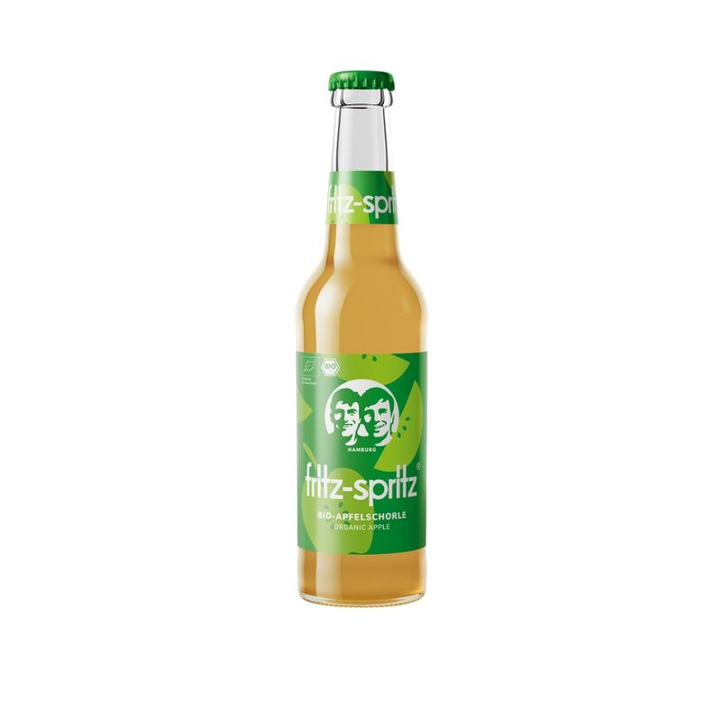 fritz-spritz fritz-spritz bio-apfelschorle 0,33 l - Produktbild