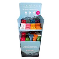 TZAMPAS Einwegdisplay 1/4 CHEP Bestückung "Komplett" - Produktbild
