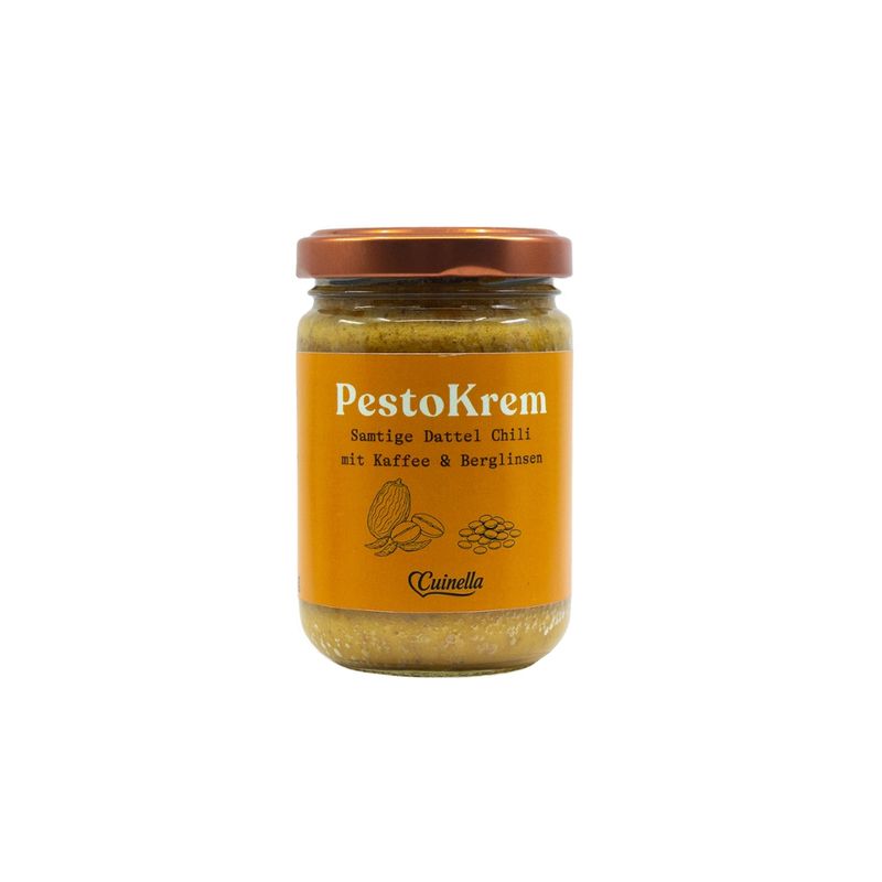 Cuinella PestoKrem Samtige Dattel Chili Kaffee & Berglinsen - Produktbild