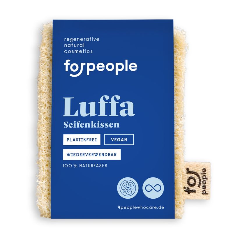 forpeople Seifenablage aus Luffa - biologisch abbaubar - langlebig - Produktbild