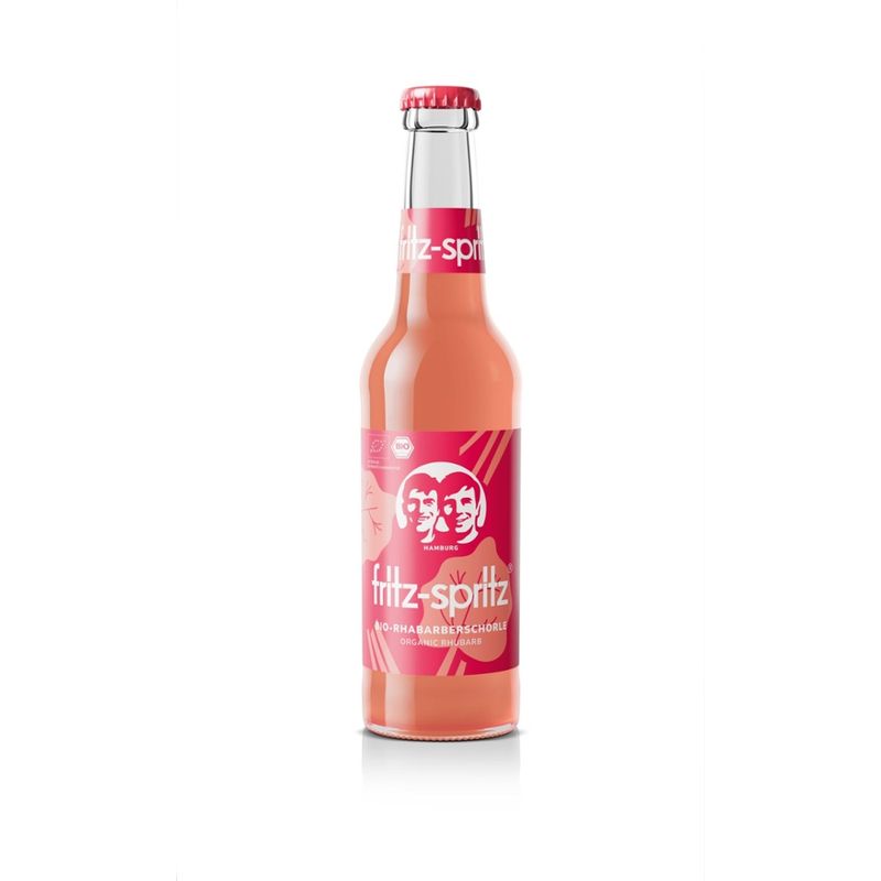 fritz-spritz fritz-spritz bio-rhabarberschorle 0,33 l - Produktbild