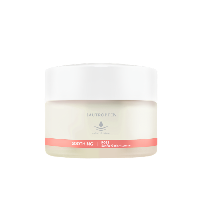 Tautropfen Soothing/Rose, Sanfte Gesichtscreme  für sensible und empfindliche Haut - Produktbild