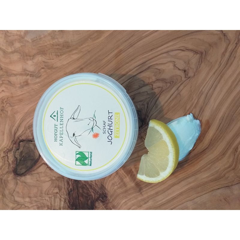 Hofgut Kapellenhof Schaf-Joghurt Zitrone gerührt, 180 g - Produktbild