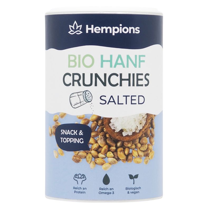 Hempions Bio Hanf Crunchies gesalzen, 200 g - Produktbild