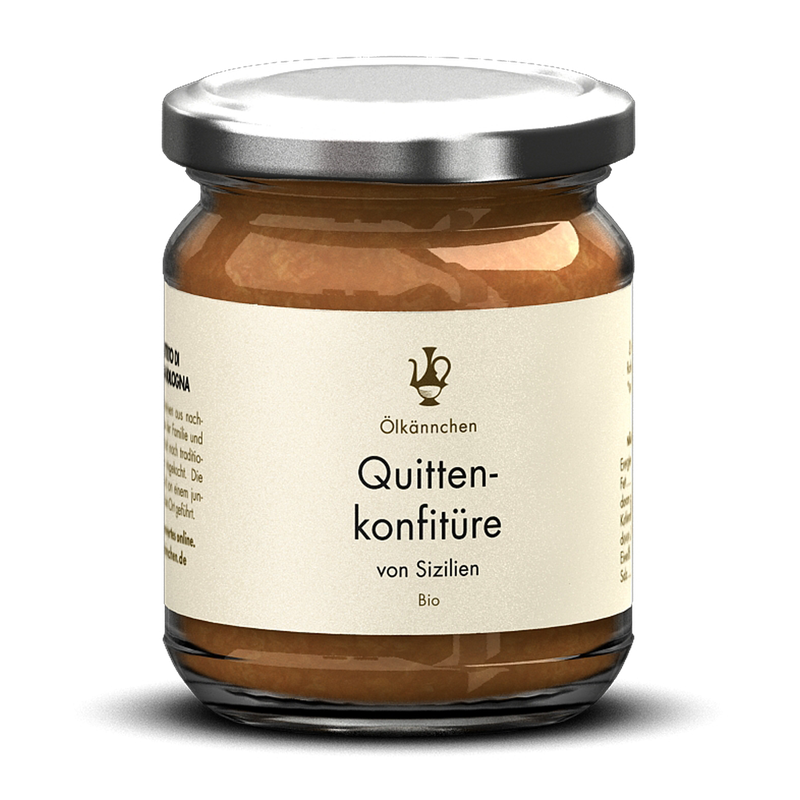 Ölkännchen Ölkännchen Quittenkonfitüre, 75% Frucht, Sizilien IT 220g - Produktbild