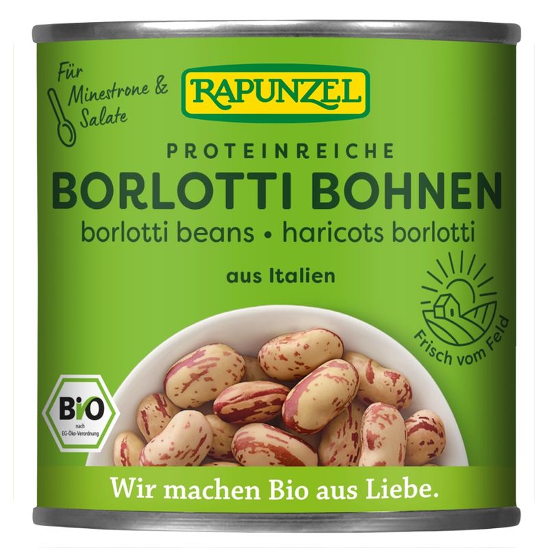 Rapunzel Borlotti Bohnen in der Dose - Produktbild