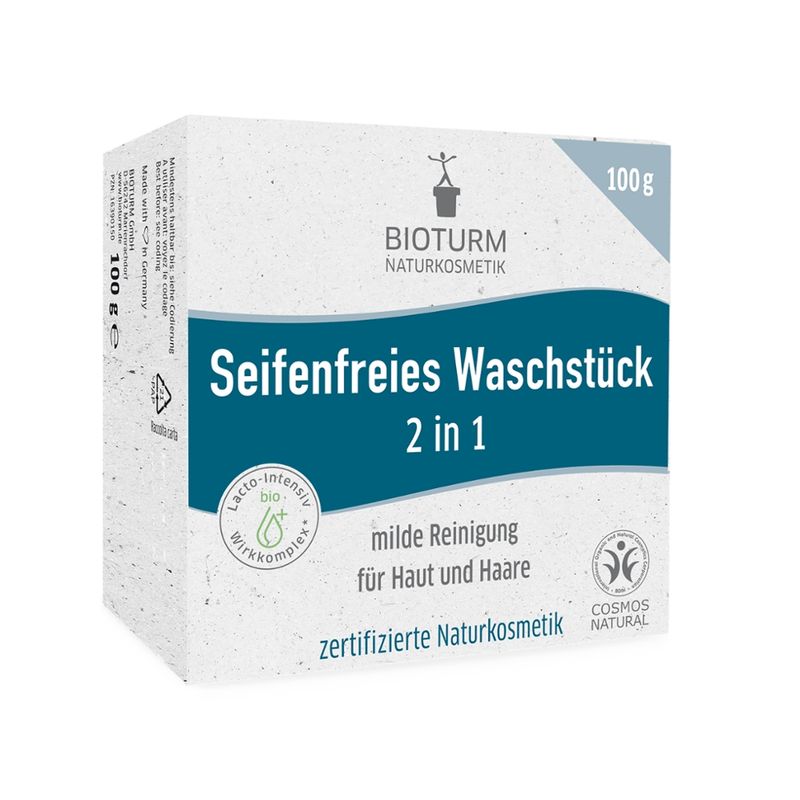 BIOTURM BIOTURM Seifenfreies Waschstück 2 in 1 - Produktbild