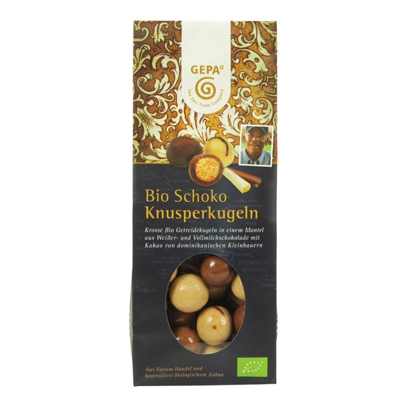 GEPA - The Fair Trade Company Bio Schoko Knusperkugeln - Produktbild