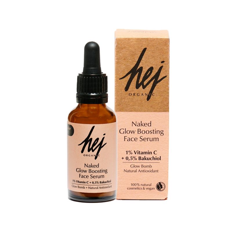 HEJ ORGANIC Naked Glow Boosting Face Serum - Produktbild