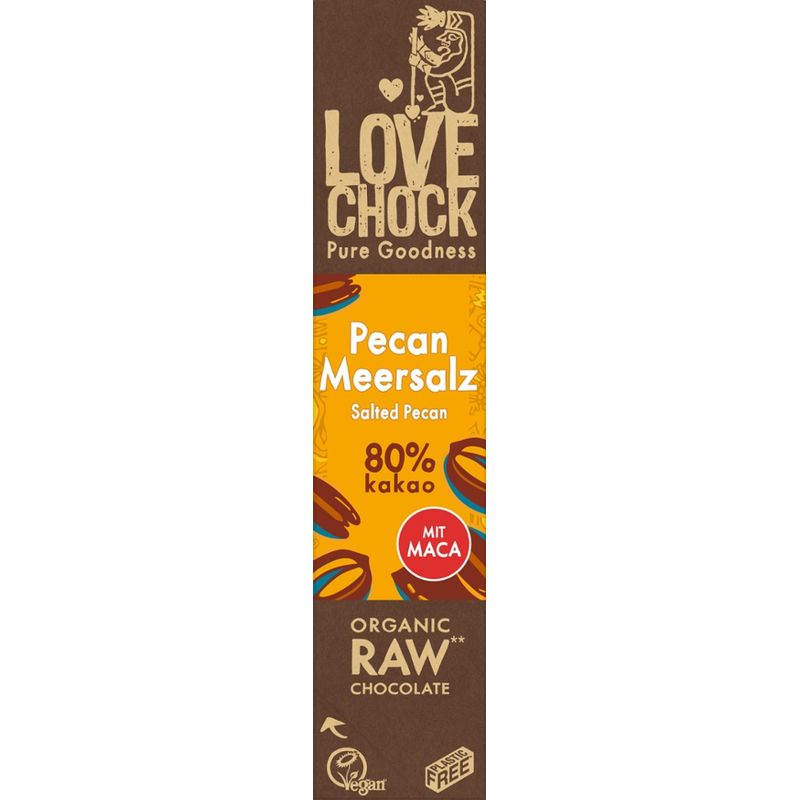 Lovechock Lovechock barre Noix de Pécan et Sel 80% - Produktbild