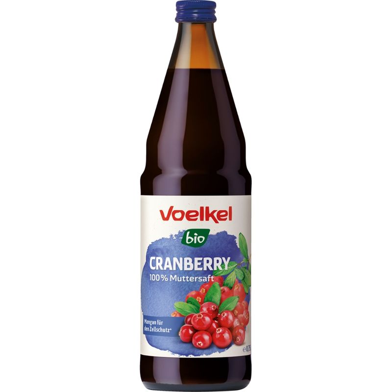 Voelkel Cranberry 100% Muttersaft - Produktbild