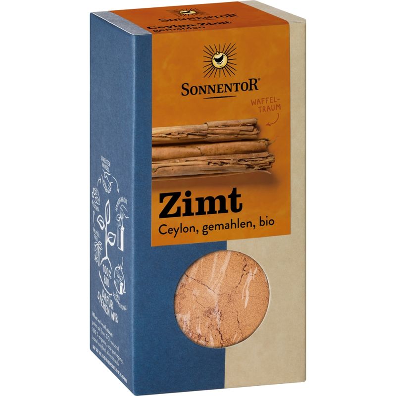 Sonnentor Zimt Ceylon gemahlen, Packung - Produktbild
