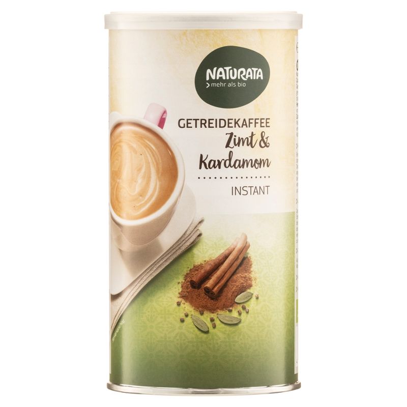 NATURATA Getreidekaffee Zimt & Kardamom, instant, Dose - Produktbild