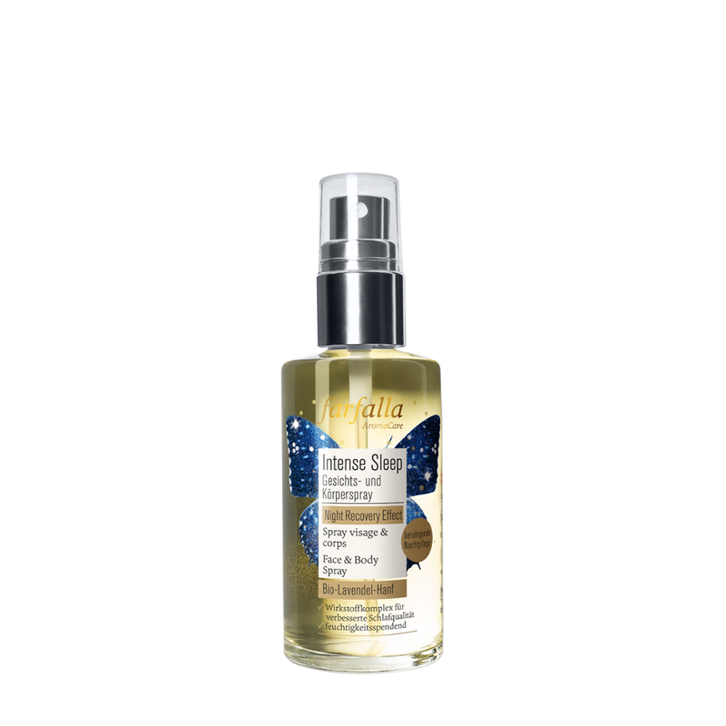 farfalla Intense Sleep, Gesichts- und Körperspray, Night Recovery Effect, 60ml - Produktbild