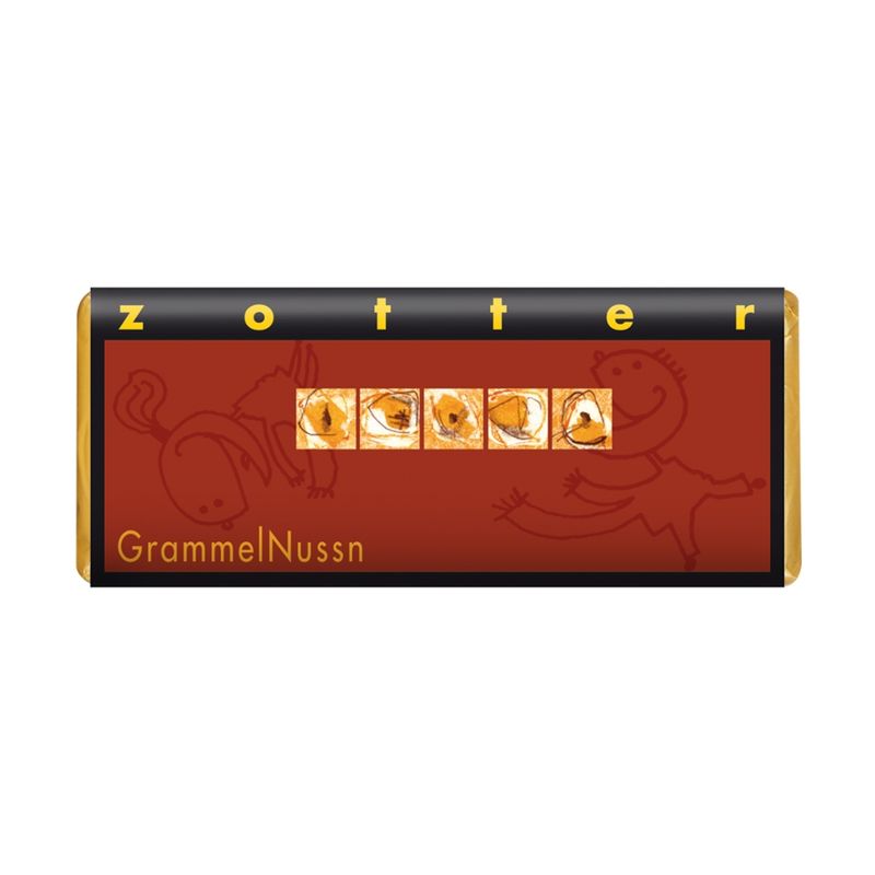 Zotter Schokolade GrammelNussn - Produktbild