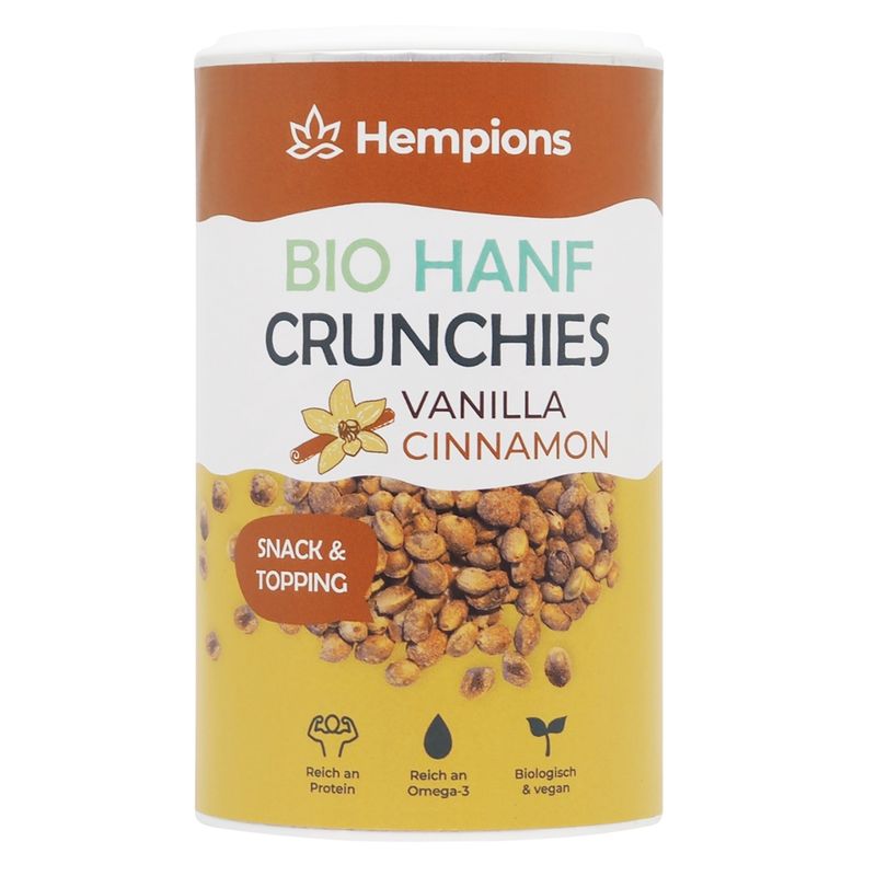 Hempions Bio Hanf Crunchies Vanille-Zimt, 200 g - Produktbild
