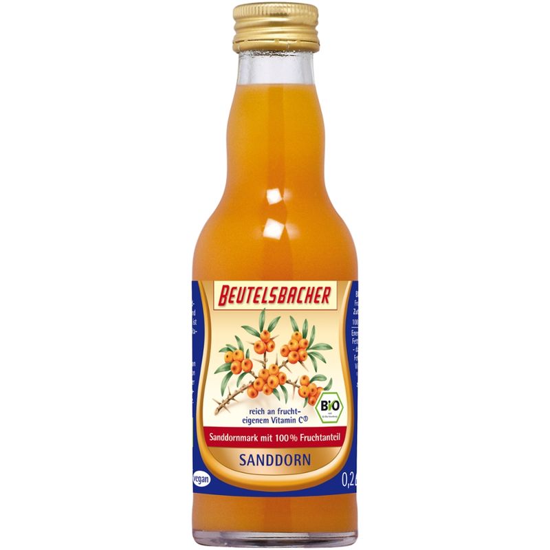 BEUTELSBACHER Sanddorn pur Muttersaft - Produktbild