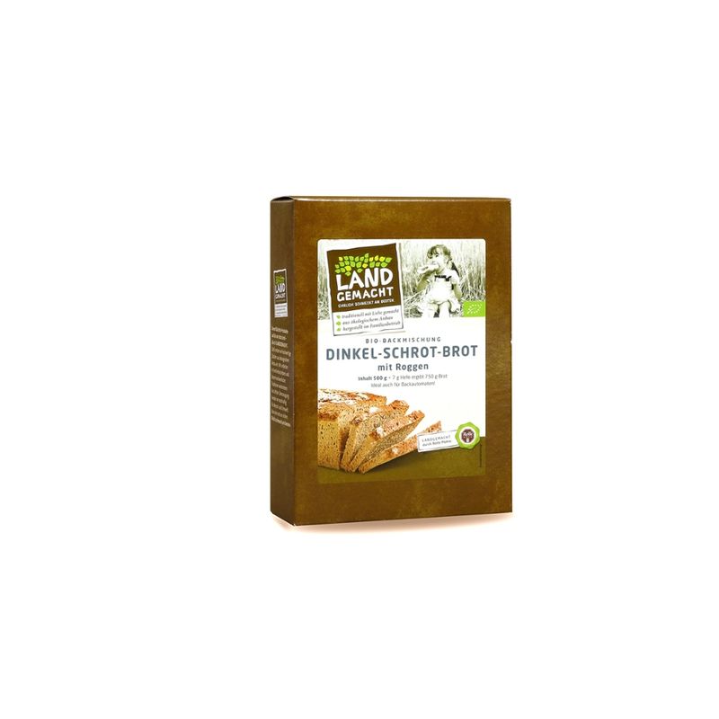 Rolle Mühle Bio Backmischung Dinkel-Schrotbrot - Landgemacht - Produktbild