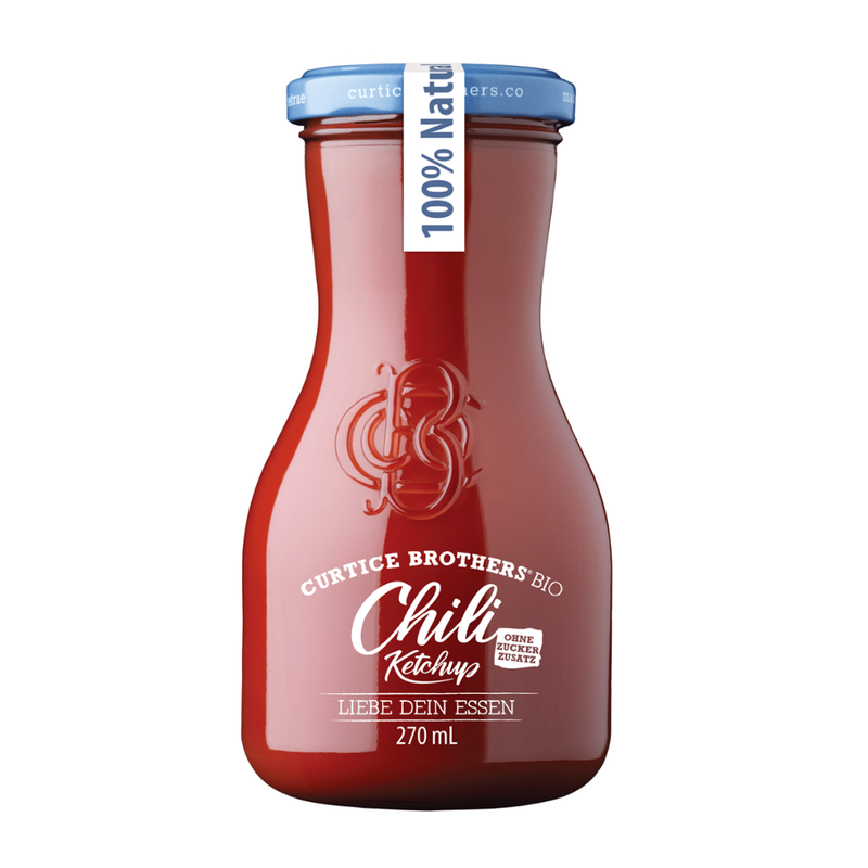 Curtice Brothers Curtice Brothers Bio Tomaten Ketchup mit Süßungsmittel & Chili - Produktbild