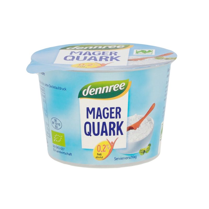 dennree Speisequark Magerstufe, 0,2% Fett absolut - Produktbild