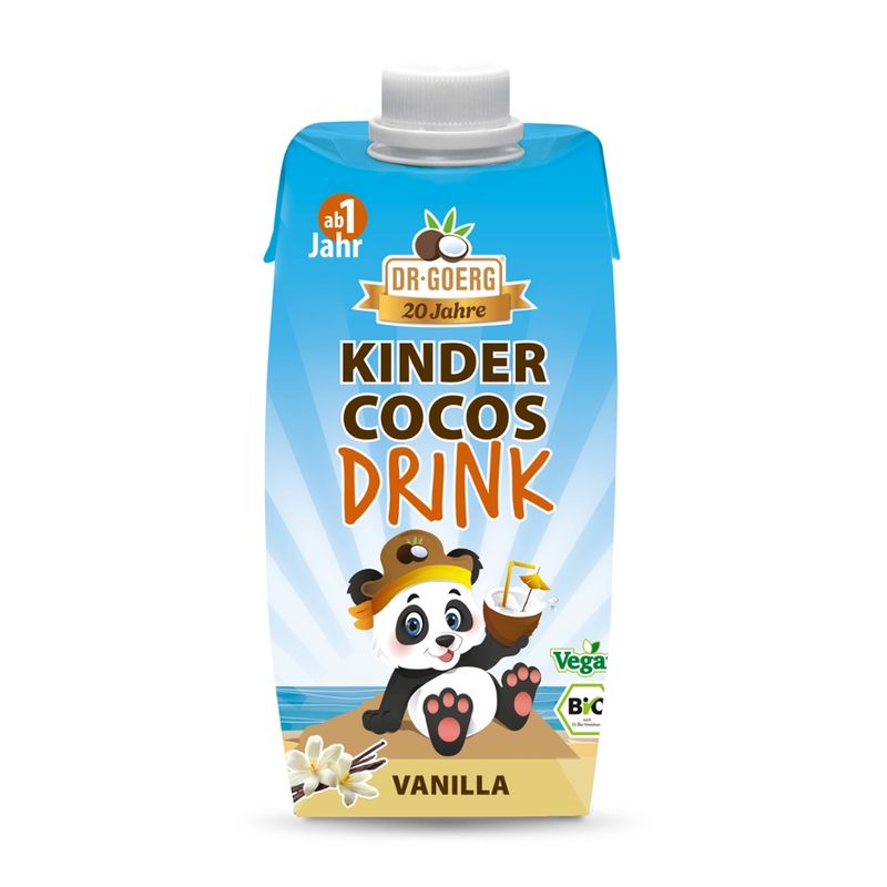 Dr. Goerg Premium Bio-Kinder Kokosdrink - Vanille - Produktbild