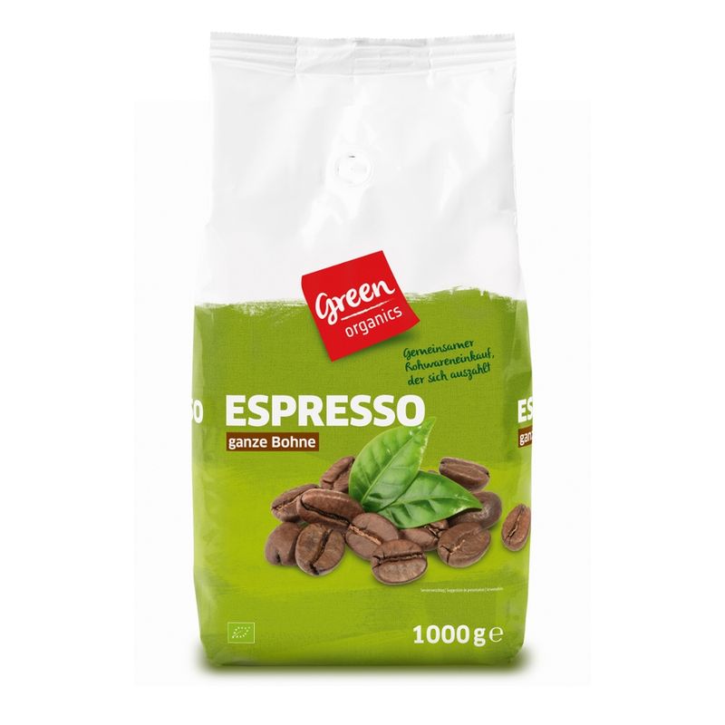 greenorganics Espresso ganze Bohne - Produktbild