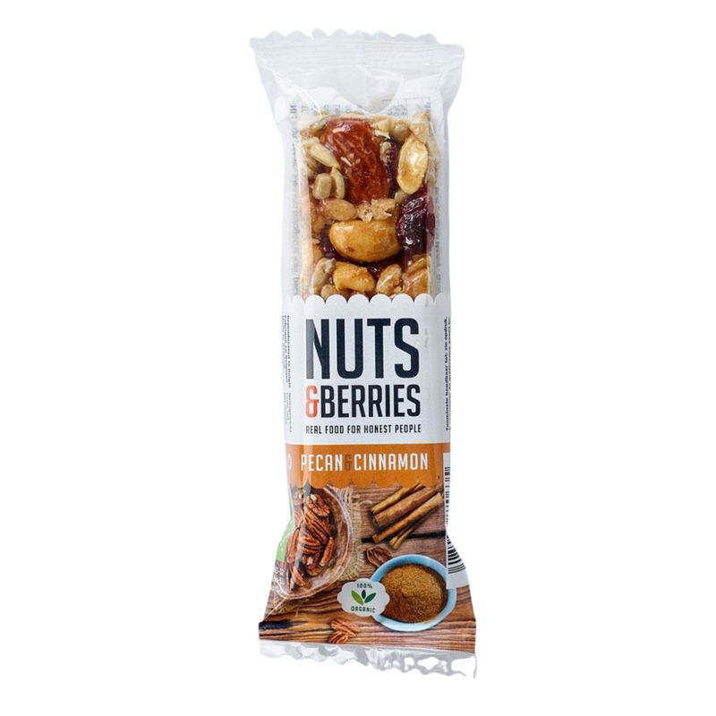Nuts & Berries Nuts & Berries PECAN CINNAMON BIO 30g - Produktbild