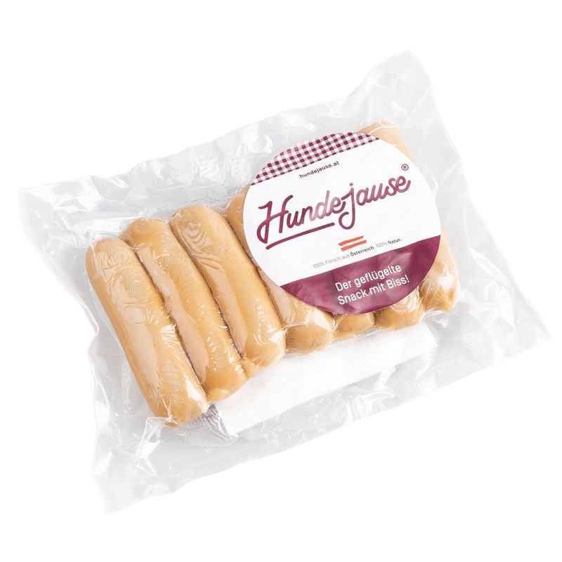 Hundejause Hundejause Bio-Bratler 200g (7 Stück) - Produktbild