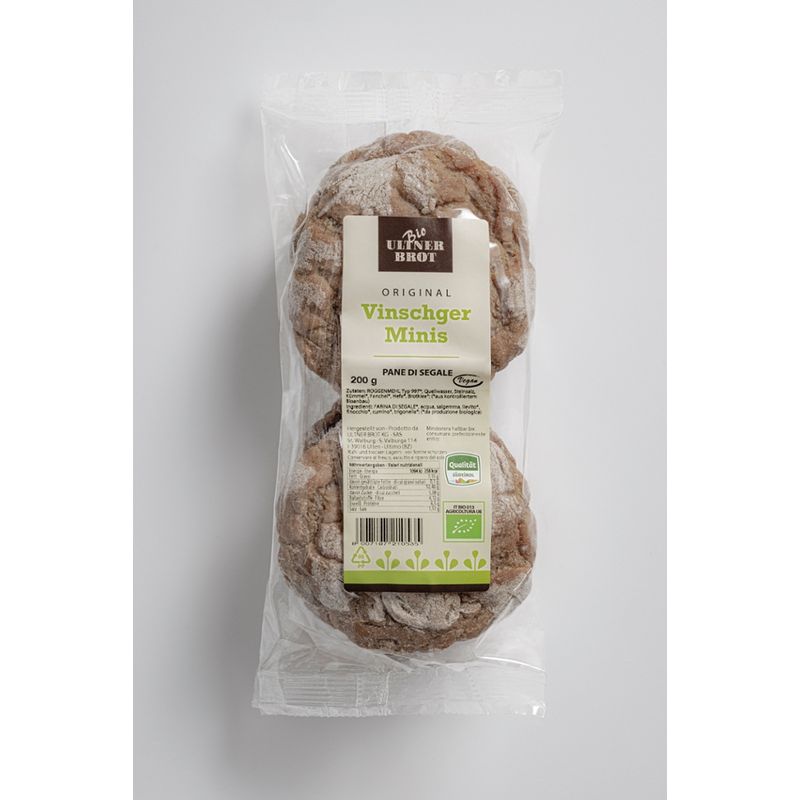 ULTNER BROT KG des Schwienbacher R. & Co. Ultner Brot -Bio Original Vinschger Minis - Produktbild