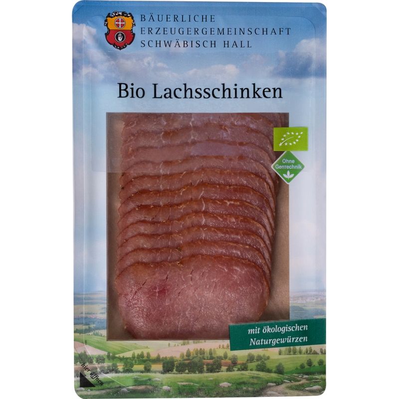 Bäuerliche Erzeugergemeinschaft Schwäbisch Hall Bio Lachsschinken - Produktbild