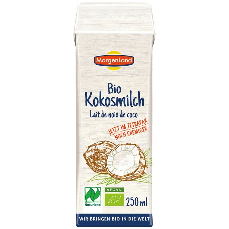 MorgenLand Kokosmilch extra 250ml - Produktbild