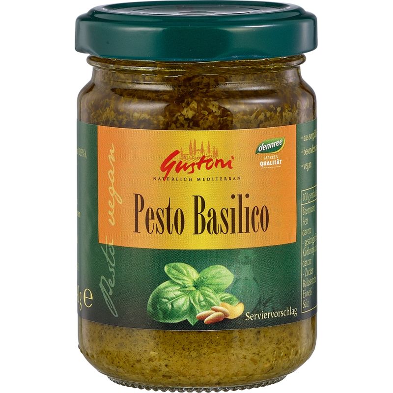 Gustoni Pesto Basilico, vegan - Produktbild