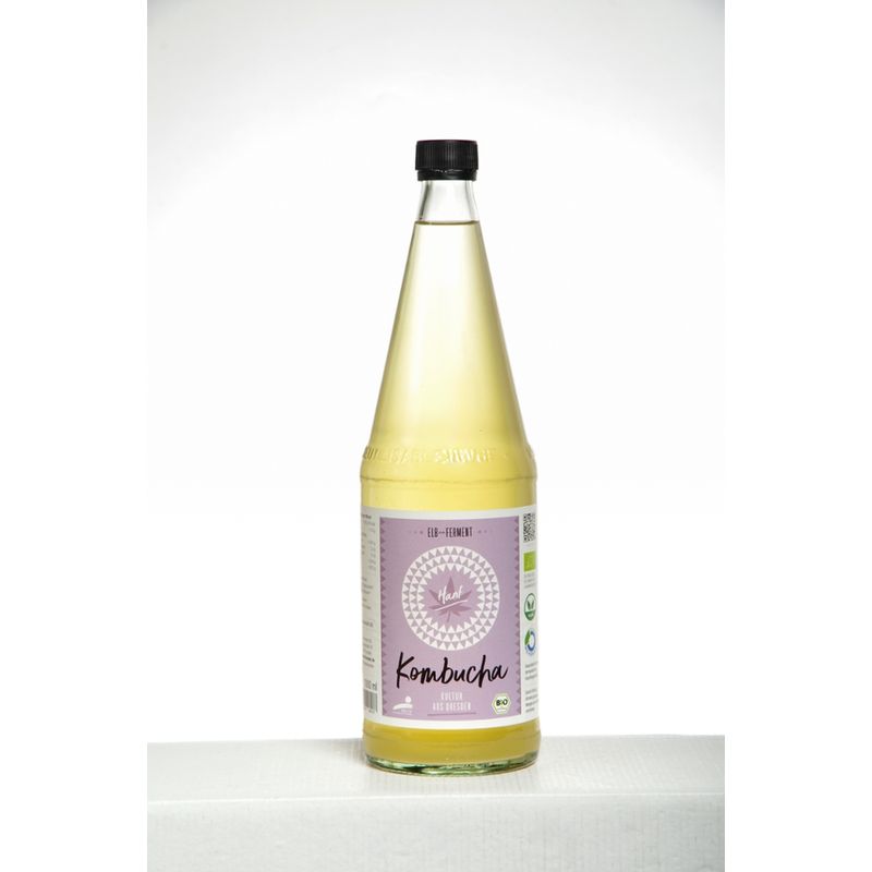 Elb-Ferment Elb-Ferment - Bio Kombucha Hanf 1,0L in Gäa-Qualität - Produktbild