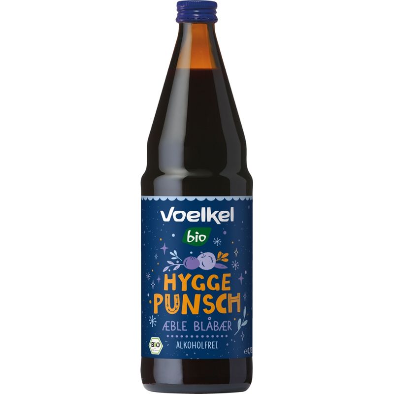 Voelkel Hygge Punsch Apfel Blaubeere alkoholfrei - Produktbild