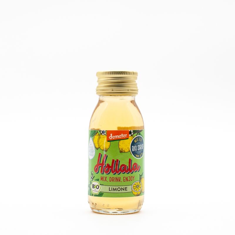 Hollala Bio (Demeter) Sirup Limone 60ml - Produktbild