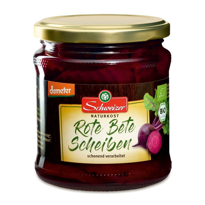 Schweizer demeter Rote Bete Scheiben - Produktbild