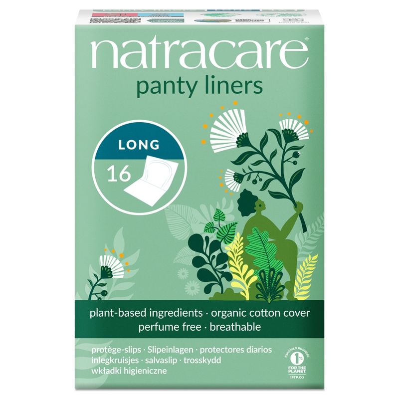 Natracare Slipeinlage Lang 16 St, einzelverpackt - Produktbild