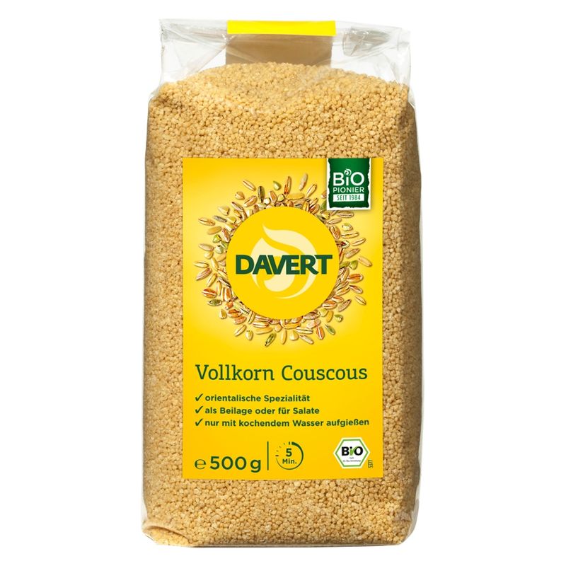 Davert Vollkorn Couscous 500g - Produktbild