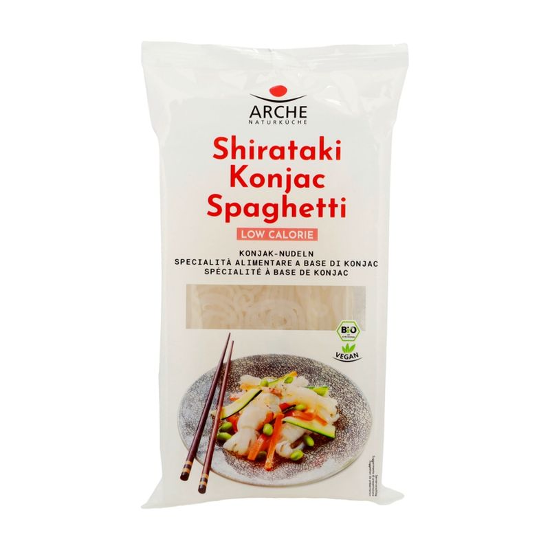 Arche Naturküche Shirataki Spaghetti, Nouilles de Konjac - Produktbild