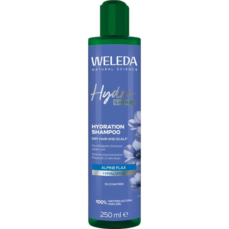 Weleda WELEDA HydroShine Feuchtigkeits-Shampoo Alpen-Lein - Produktbild