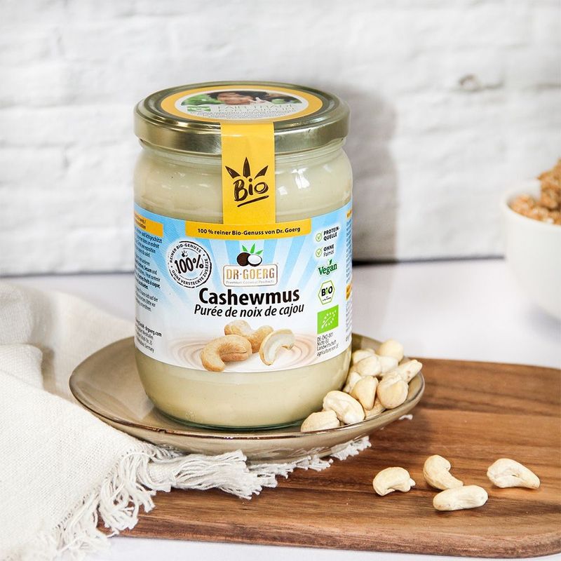 Dr. Goerg Dr. Goerg Premium Bio-Cashewmus 500 g - Produktbild