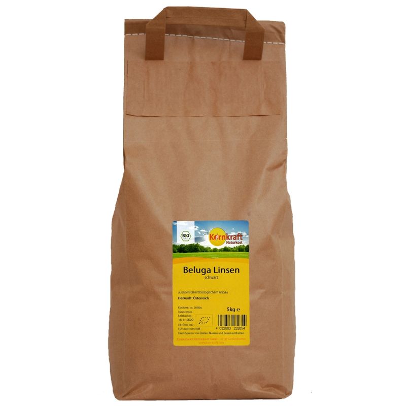 Kornkraft Beluga Linsen, schwarz - Produktbild