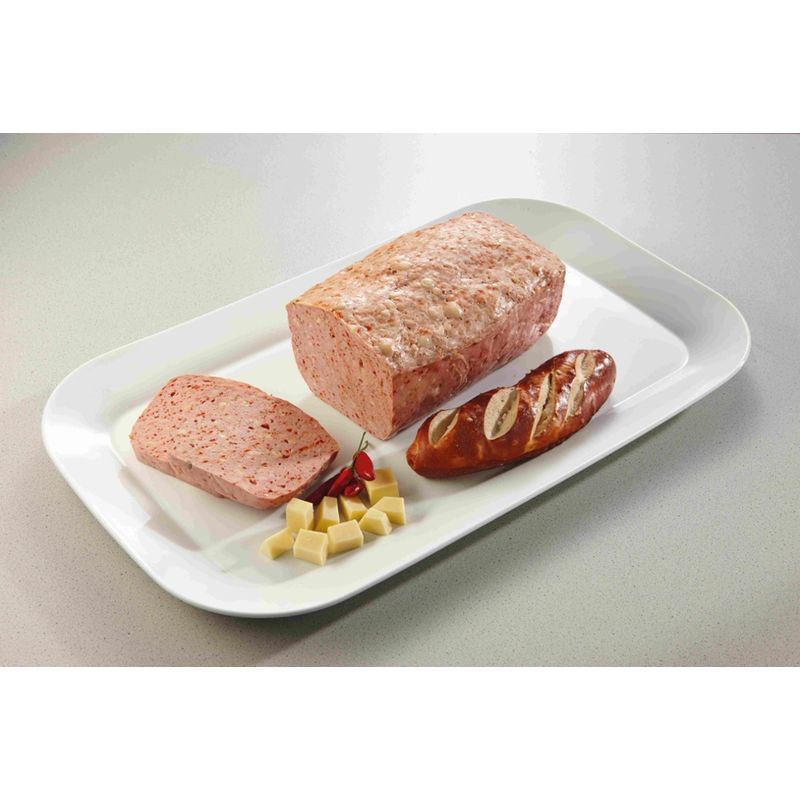 Metzgerei Huber  Bio Produkte Original Kitzbüheler BIO-Chili-Käse-Leberkäse 80 g E geschnitten - Produktbild