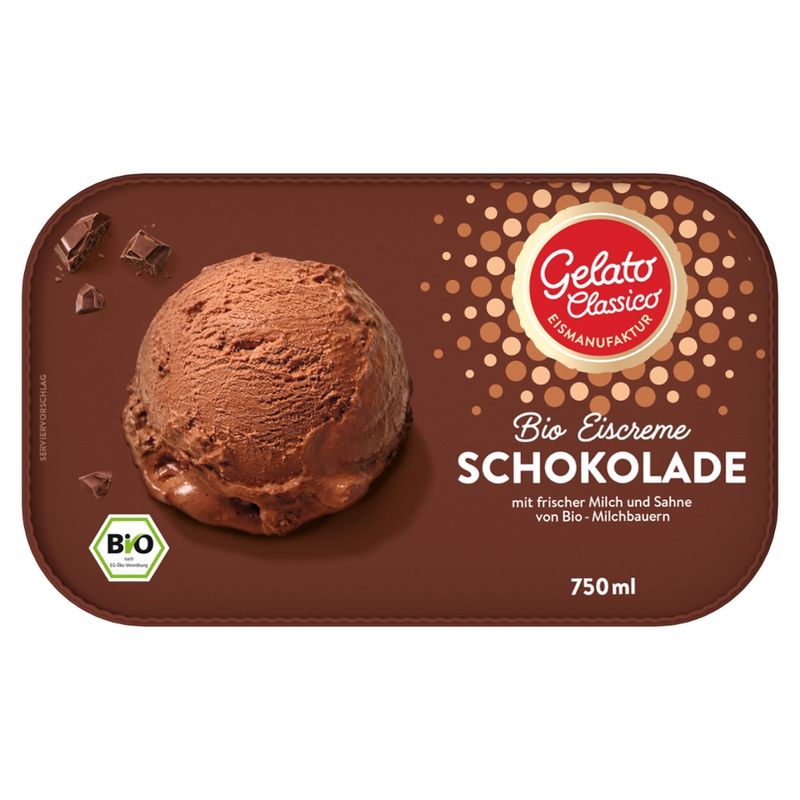 Gelato Classico Eismanufaktur Gelato Classico Bio-Eiscreme Schokolade - Produktbild