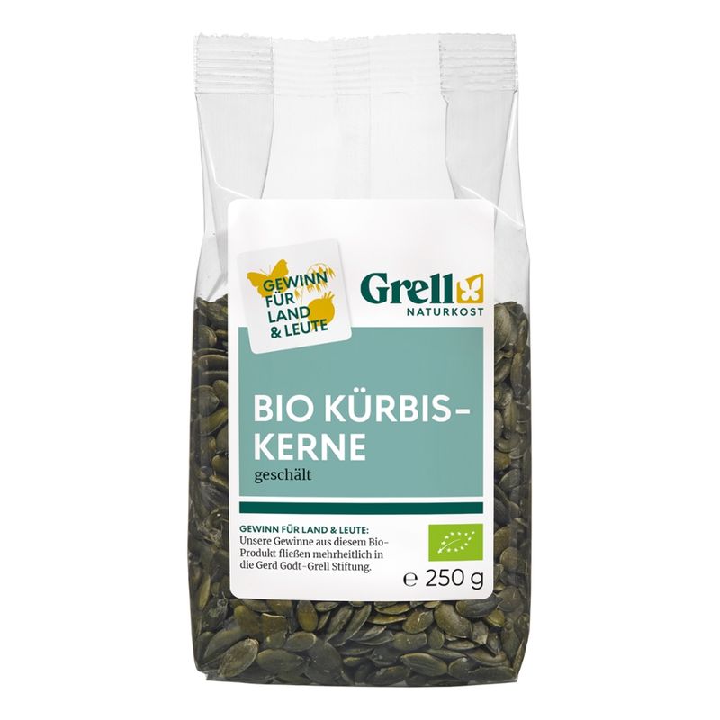 Grell Naturkost Kürbiskerne geschält - Produktbild