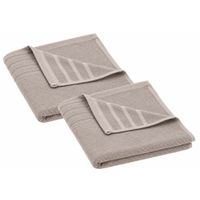 1451 Handtuch Doppelpack beige - Produktbild